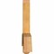 Ekena Millwork Bellingham Rough Sawn Timber Gable Bracket, Western Red Cedar, 84"W x 28"H x 4"D x 6"F, 8/12 Pitch GBW084X28X0406BEL00RWR - alternate 3